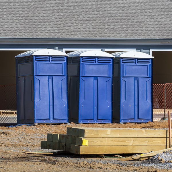 can i customize the exterior of the portable toilets with my event logo or branding in Evergreen